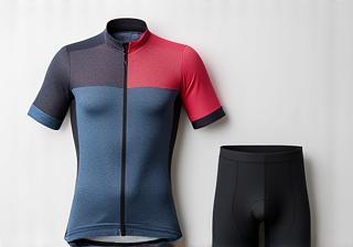 Cycling jersey and shorts